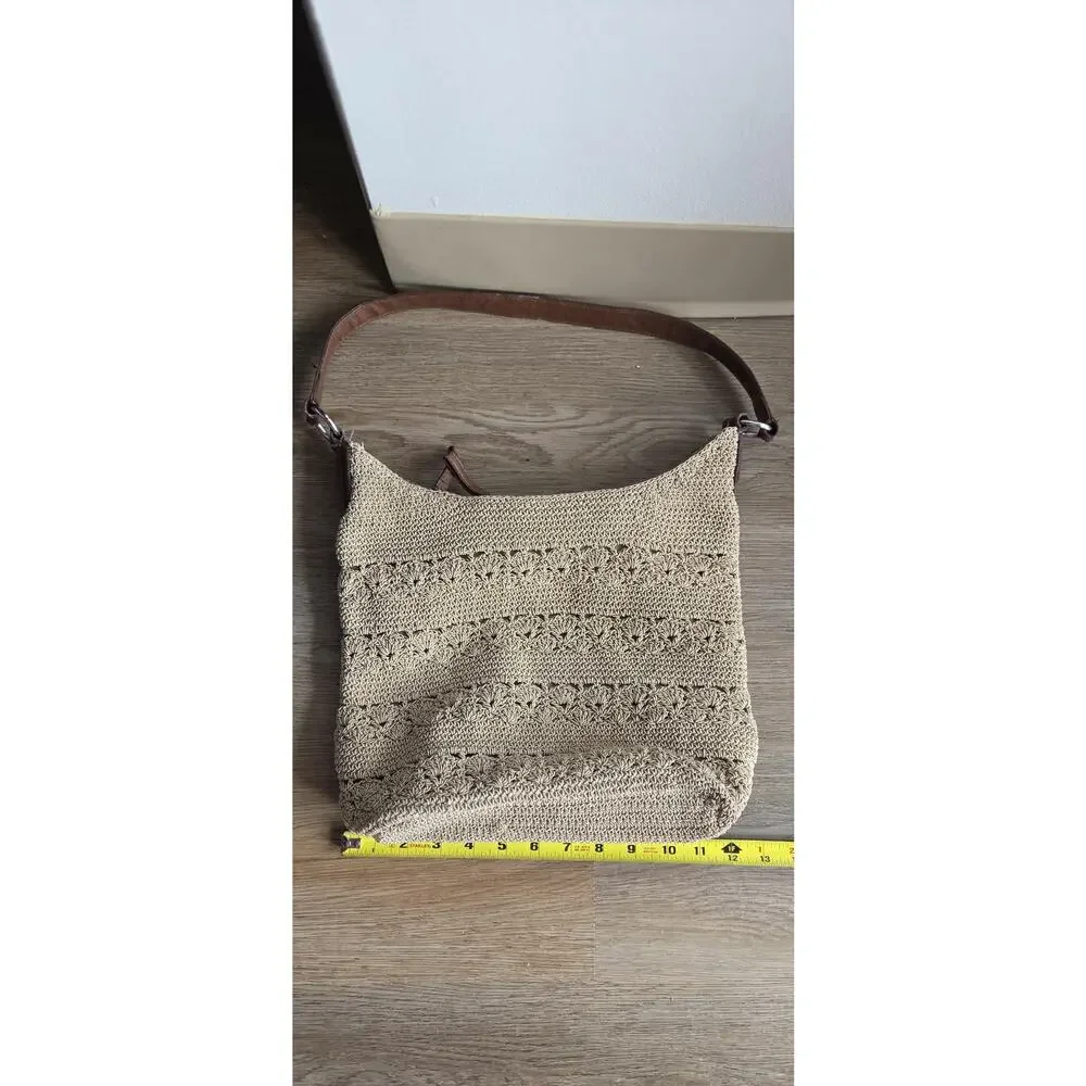 Handmade Hobo Crochet Boho Chic Hippie Lace Travel Y2K Grannycore Resortwear Bag